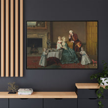 John, Fourteenth Lord Willoughby de Broke, and His Family by Johann Zoffany