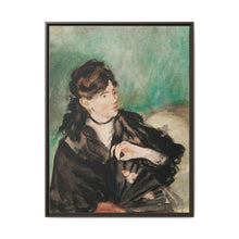 Portrait of Berthe Morisot with a Fan (1874) by Édouard Manet. - NOMADEN ART GALLERY