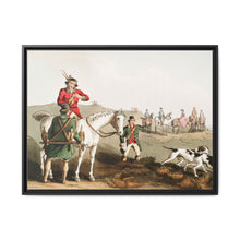 Illustration of hawking from The Costume of Yorkshire (1814) by George Walker - NOMADEN ART GALLERY