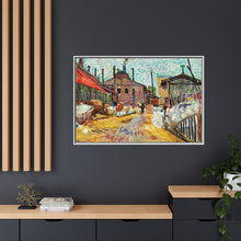 The Factory (1887) by Vincent Van Gogh. Original from the Barnes Foundation. - NOMADEN ART GALLERY