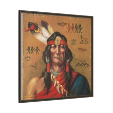 Indian chief portrait illustration