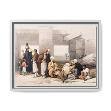 Entrance of the Temple of Amun Thebes illustration by David Roberts (1796–1864) - NOMADEN ART GALLERY