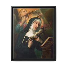 Female Saint Holding Crucifix with Crown of Thorns - NOMADEN ART GALLERY