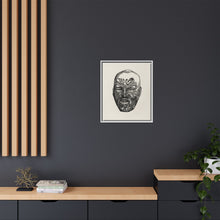 Ancient face from 19th Century Grammar of Ornament by Owen Jones. - NOMADEN ART GALLERY