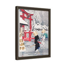 Impresión en alta resolución de Okabe en la nieve (ca. 1925-1926) de Hiroaki Takahashi 