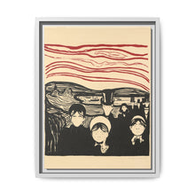 Edvard Munch's Anxiety (Angst) (1896) - NOMADEN ART GALLERY