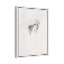La mano de Poussin, según Ingres (ca. 1875-1877) de Georges Seurat