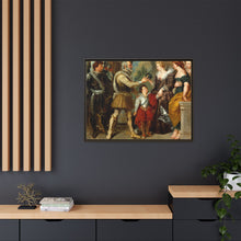 Henri IV Conferring the Regency upon Marie de' Medici (after Rubens) by Eugène Delacroix