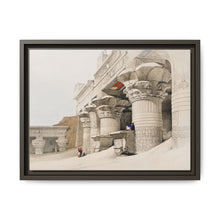 Temple Of Edfou (Edfu) illustration by David Roberts (1796–1864) - NOMADEN ART GALLERY