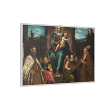 Doge Alvise Mocenigo and Family before the Madonna and Child (c. 1575) by Jacopo Tintoretto
