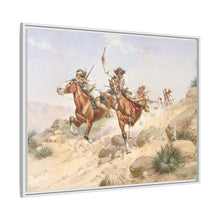 Apache Indians on Horseback by Herman Wendelborg Hansen