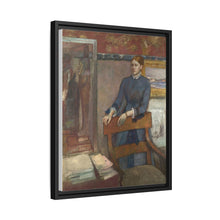 Hélène Rouart in her Father's Study (1886) by Edgar Degas
