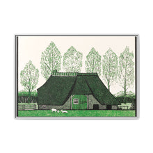 Farmhouse with thatched roof (1919) by Julie de Graag - NOMADEN ART GALLERY