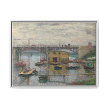 Claude Monet's Bridge at Argenteuil on a Gray Day (1876) - NOMADEN ART GALLERY