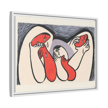 Crying women (1938), abstract painting by Mikulas Galanda