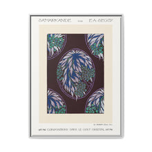 Fruit tree pattern Art Nouveau pochoir print in oriental style. Original from our own 1914 edition of Samarkande - NOMADEN ART GALLERY