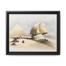 The Great Sphinx Pyramids of Gezeeh illustration bby David Roberts (1796–1864) - NOMADEN ART GALLERY