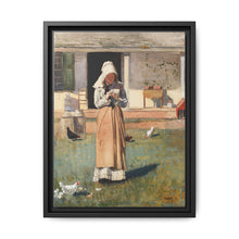 A Sick Chicken (1874) by Winslow Homer - NOMADEN ART GALLERY