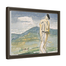 A weary pilgrim (1936) watercolor by Mikulas Galanda