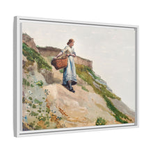 Girl Carrying a Basket (1882) by Winslow Homer