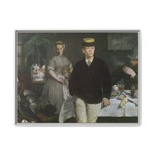 Luncheon in the Studio (1868) by Edouard Manet - NOMADEN ART GALLERY