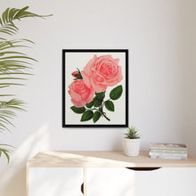 Pink Rose, La France Lithograph (1900)