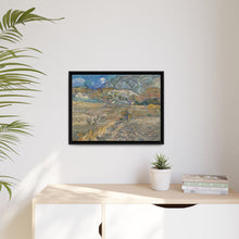 Vincent van Gogh's The Landscape at Saint-Rémy (Enclosed Field with Peasant) - NOMADEN ART GALLERY