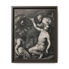 The martyrdom of Saint Laurence of Rome. Etching after J. Ribera. - NOMADEN ART GALLERY