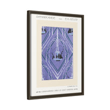 Art Deco fountain pattern pochoir print in oriental style. Original from our own 1914 edition of Samarkande