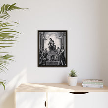 Saint Mary (the Blessed Virgin) with the Christ Child and Saint Antony of Padua, Saint Francis of Assisi, Saint Catherine of Alexandria, Saint John the Baptist and angels.