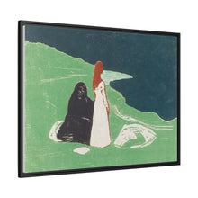 Two Women on the Shore (1898) by Edvard Munch - NOMADEN ART GALLERY