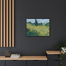 Vincent van Gogh's Green Wheat Field with Cypress (1889) - NOMADEN ART GALLERY