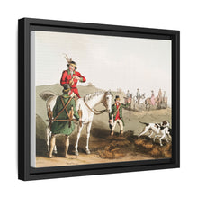 Illustration of hawking from The Costume of Yorkshire (1814) by George Walker