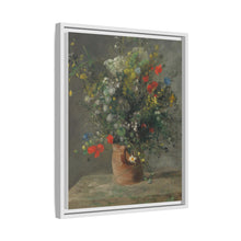 Flores en un jarrón (c. 1866), cuadro de alta resolución de Pierre-Auguste Renoir 