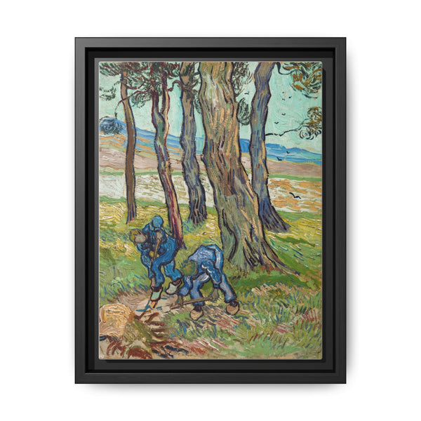 Vincent van Gogh's The Diggers (1889) - NOMADEN ART GALLERY