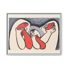 Crying women (1938), abstract painting by Mikulas Galanda - NOMADEN ART GALLERY