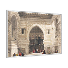 Interior of the mosque of the Sultan the Ghoree illustration by David Roberts (1796–1864)