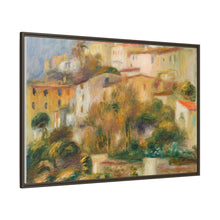 Casas en una colina (Groupe de maisons sur un coteau) de Pierre Auguste Renoir 