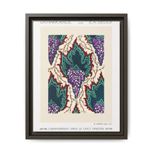 Grape pattern Art Nouveau pochoir print in oriental style. Original from our own 1914 edition of Samarkande - NOMADEN ART GALLERY