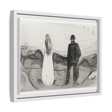 Two Human Beings. The Lonely Ones (1894) by Edvard Munch - NOMADEN ART GALLERY
