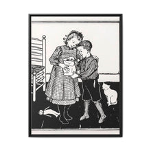 A boy and a girl by Julie de Graag - NOMADEN ART GALLERY
