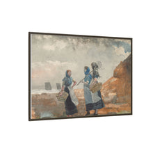 Three Fisher Girls, Tynemouth (1881) by Winslow Homer
