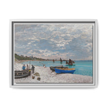 The Beach at Sainte-Adresse (1867) by Claude Monet - NOMADEN ART GALLERY