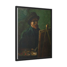 Vincent van Gogh's Self-Portrait with Dark Felt Hat at the Easel (1886) - NOMADEN ART GALLERY