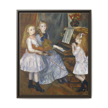 The Daughters of Catulle Mendès, Huguette (1871–1964), Claudine (1876–1937), and Helyonne (1879–1955) (1888) by Pierre-Auguste Renoir - NOMADEN ART GALLERY