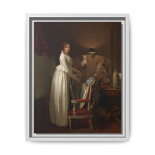 The Artist's Wife in His Studio (c. 1795–99) by Louis Léopold Boilly - NOMADEN ART GALLERY