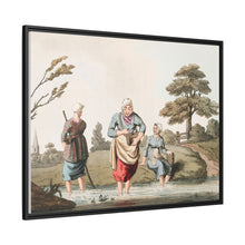 Illustration of leech finders from The Costume of Yorkshire (1814) by George Walker