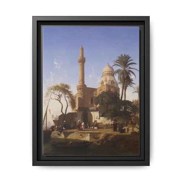 Landscape with Mosque (19th century) by Prosper Marilhat - NOMADEN ART GALLERY
