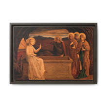 The women at the grave of Christ: anangel tells them that he is risen. Colour lithograph by M. and N. Hanhart after J.E. Goodall after Fra Angelico. - NOMADEN ART GALLERY