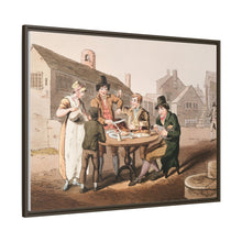 Illustration of midsummer eve from The Costume of Yorkshire (1814) by George Walker
